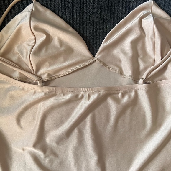 Fashion Nova NEW W/OT 
Chic Backless Nude Dress - Picture 5 of 16